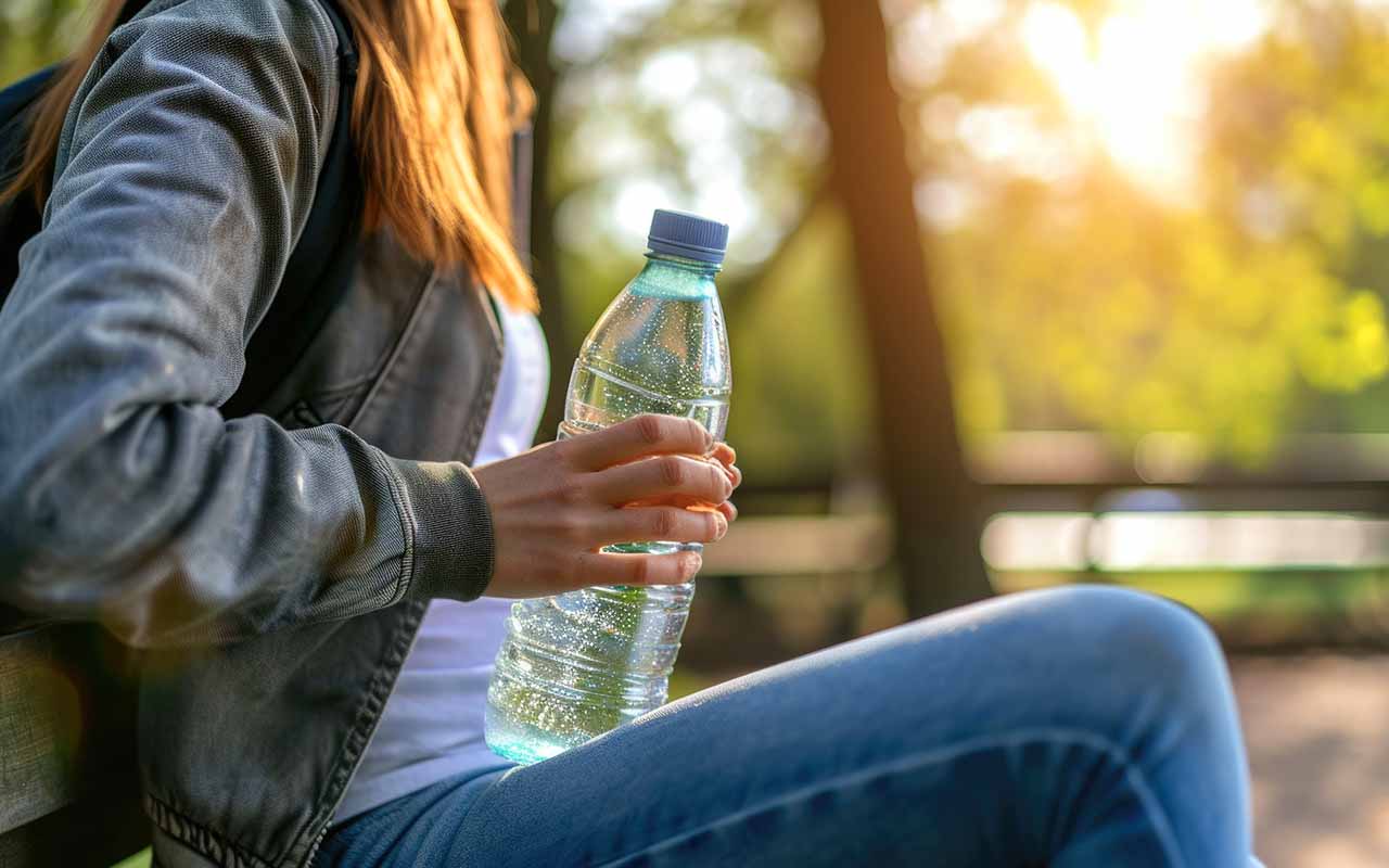 woman hydrating water - 31