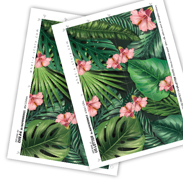 NAPKIN RINGS - Even your dinner plate deserves a little tropical vibe