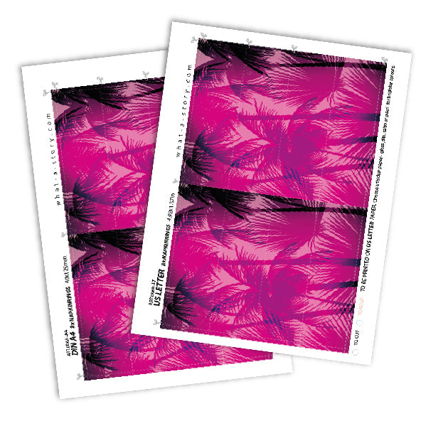 NAPKIN RINGS - Palm tree napkin rings = instant sunshine on your table!