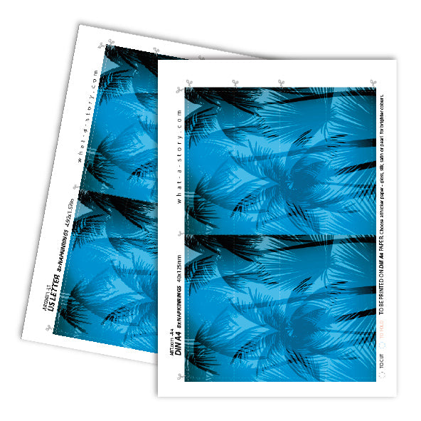 NAPKIN RINGS - Palm tree napkin rings = instant sunshine on your table!