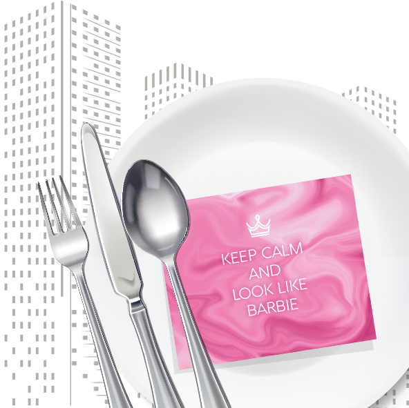 TABLE CARDS - Make every plate a happy place!