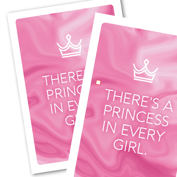 WALL ART - Cheer up your party with Barbie-like art—think pink!