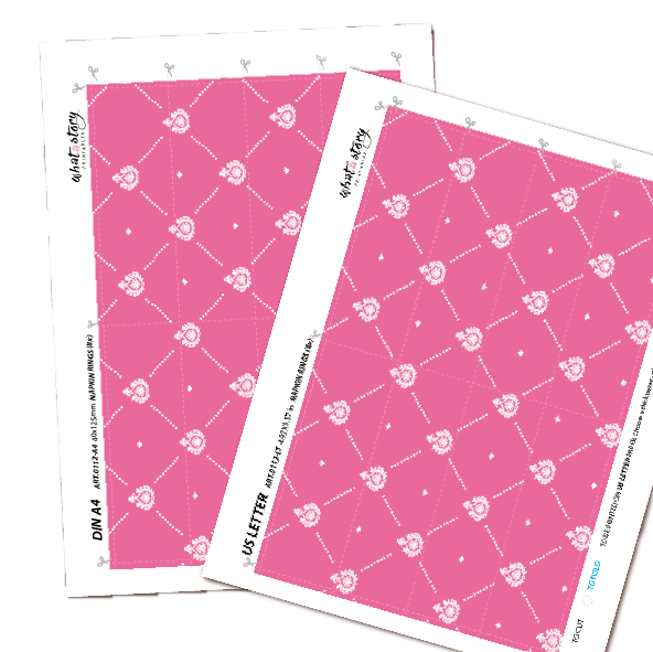 NAPKIN RINGS - Turn your table into a royal affair—pink rings included!