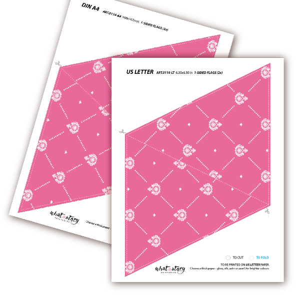 FLAGS - Pretty in Pink? Flags make it pop!