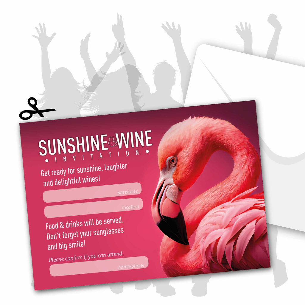 INVITATION - Your friends called… they want a Sunshine & Wine party!