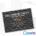 INVITATION - Halloween parties need brave guests!