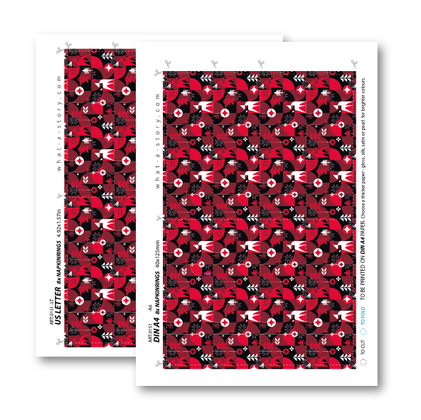 NAPKIN RINGS - Dress up your table with DIY Christmas napkin rings—festive, fun, and paper-easy!