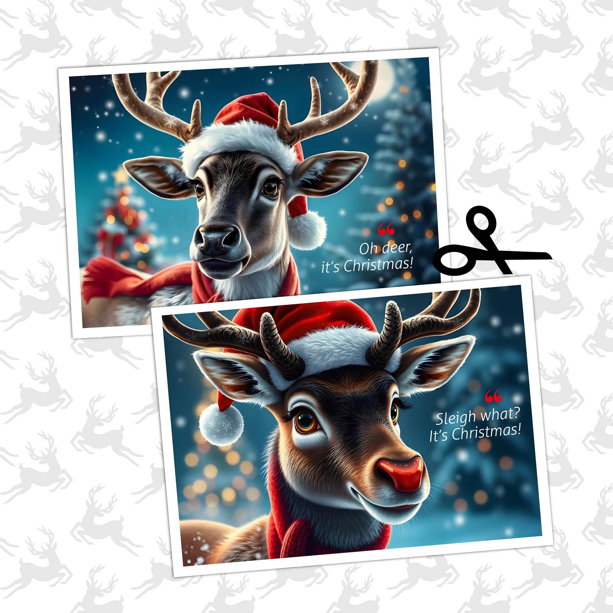 POSTCARDS - Festive fun: Print your own Christmas cards!