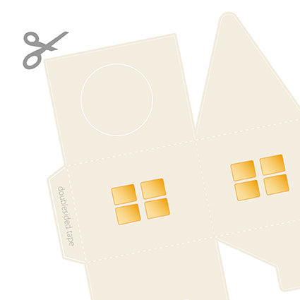 COUNTDOWN - Build your own countdown calendar house and count the days in style!