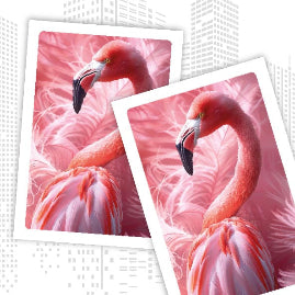 flamingo wall art