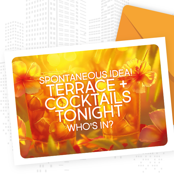 INVITATION - DIY - Kick off the weekend with a Cocktail Night!