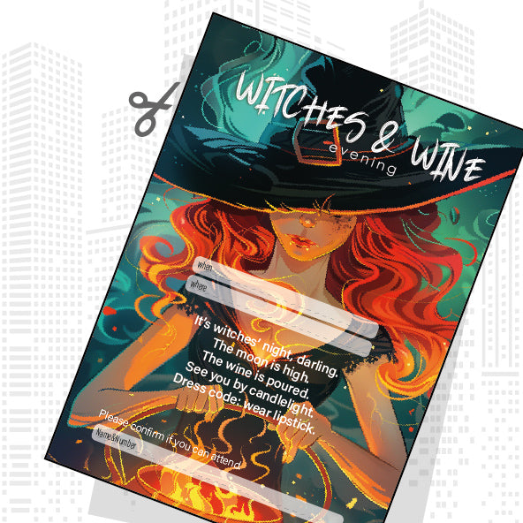 Invitation for witches only!