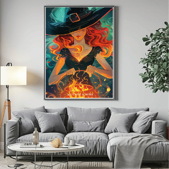 WALL ART - Witchy and wall-worthy—Halloween at home