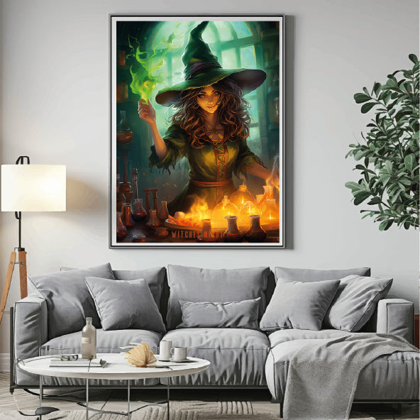 WALL ART - Witchy, and wall-worthy—Halloween at home