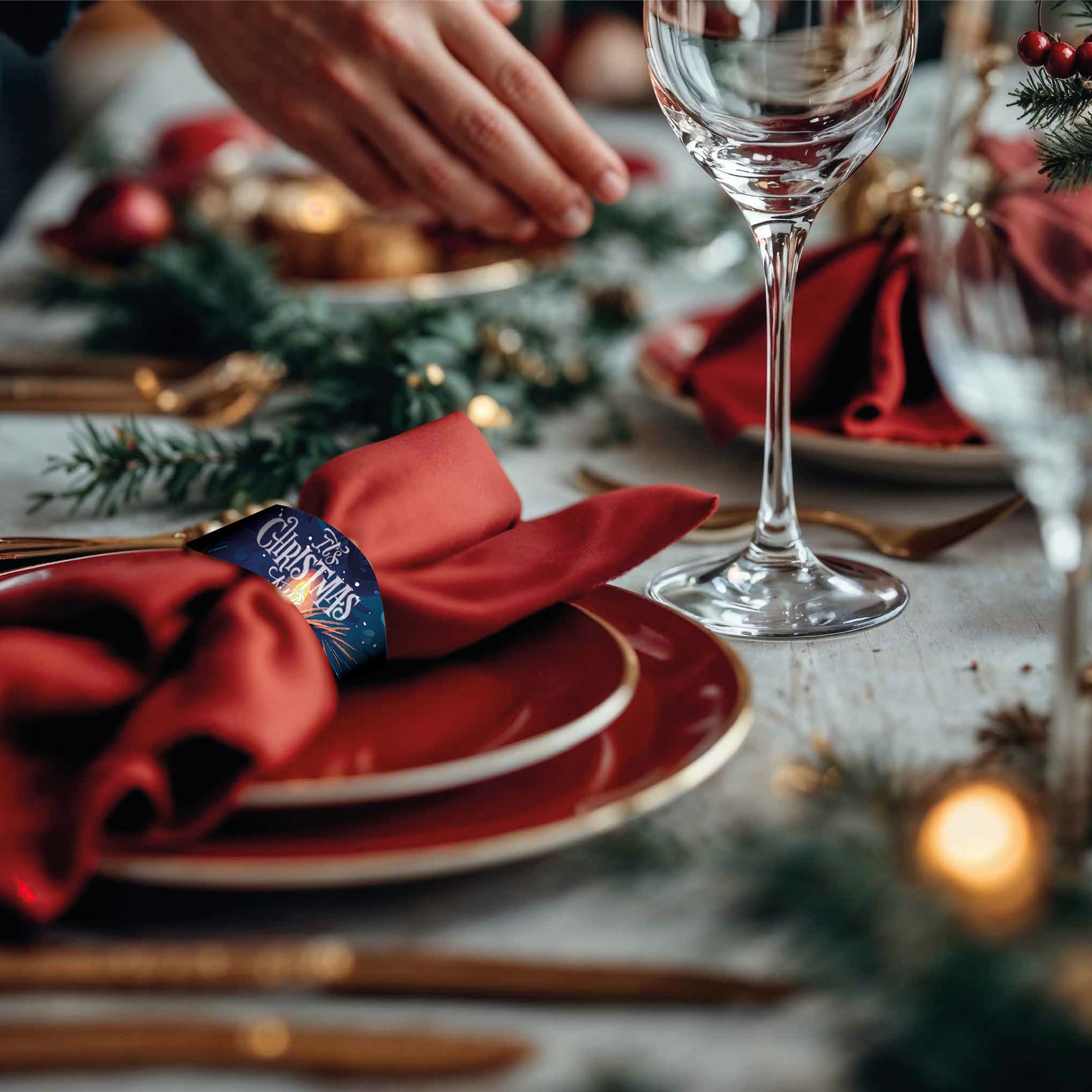 NAPKIN RINGS - DIY napkin rings, guaranteed guest-pleaser!