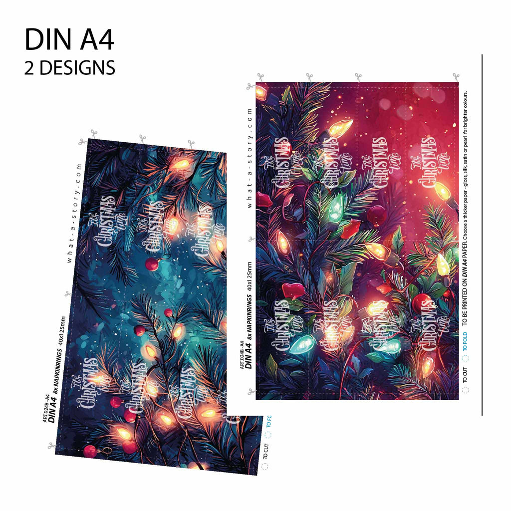 NAPKIN RINGS - DIY napkin rings, guaranteed guest-pleaser!