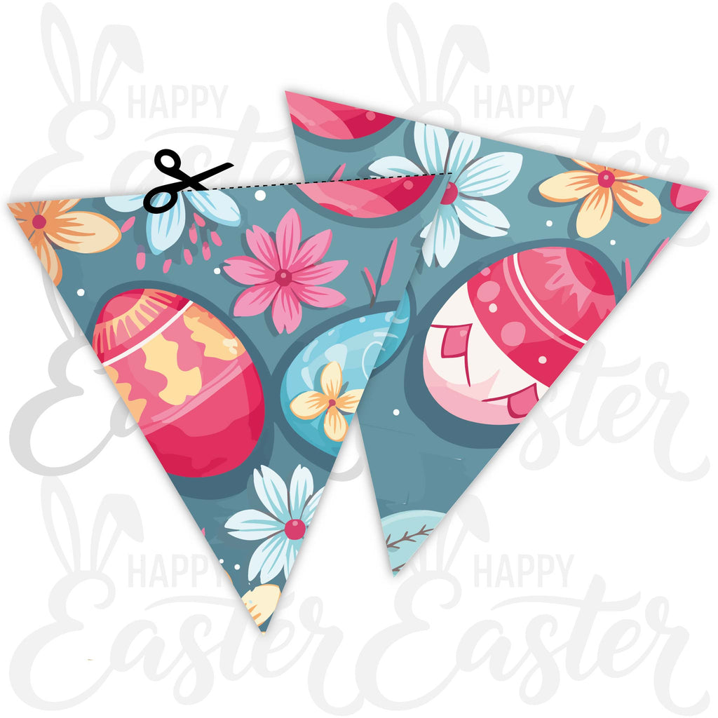 FLAGS - Print, cut, and instantly brighten your Easter setup.