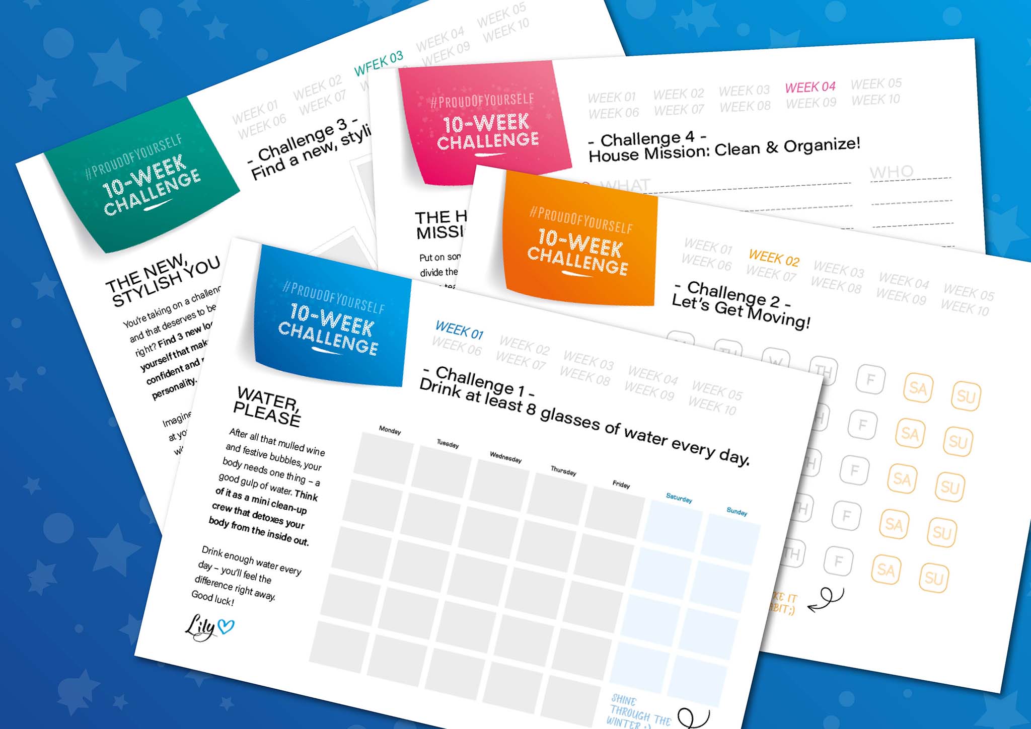 The complete 10-Week Challenge - Ready, Set, Grow!