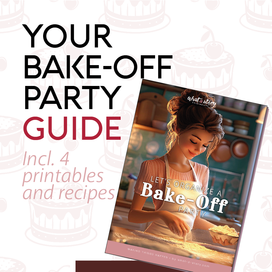 Magazine - BakeOff Party (pdf) -  incl. 4 printables