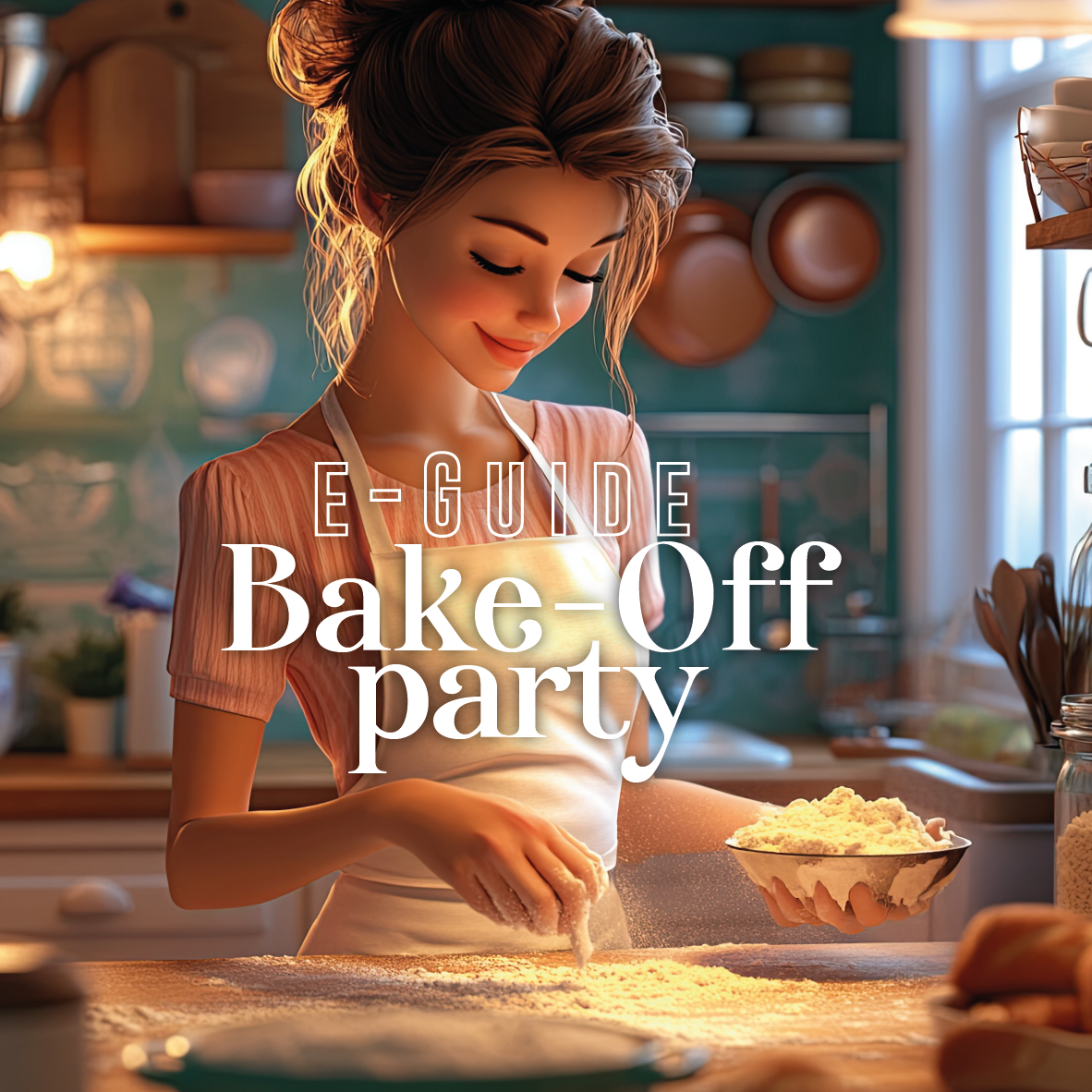 Magazine - BakeOff Party (pdf) -  incl. 4 printables