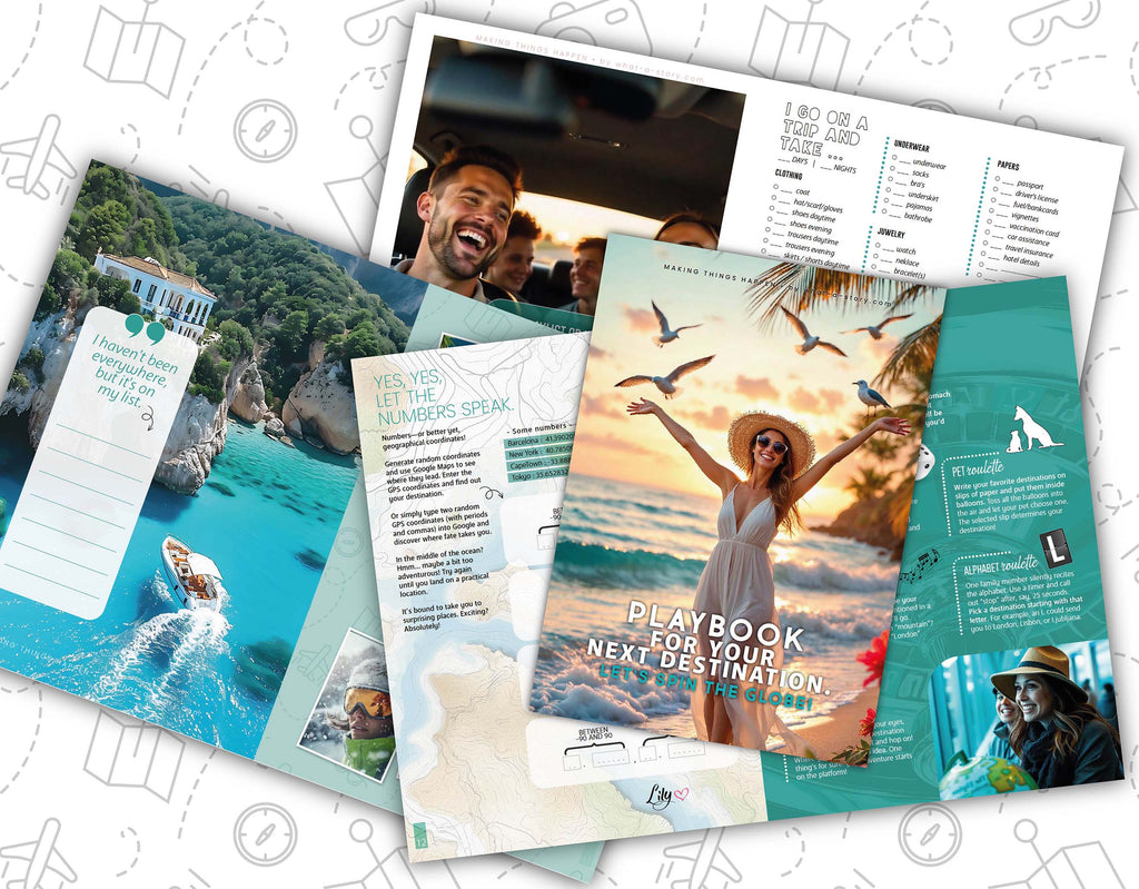 PLAYBOOK - Turn your vacation destination into a game and see where you land!