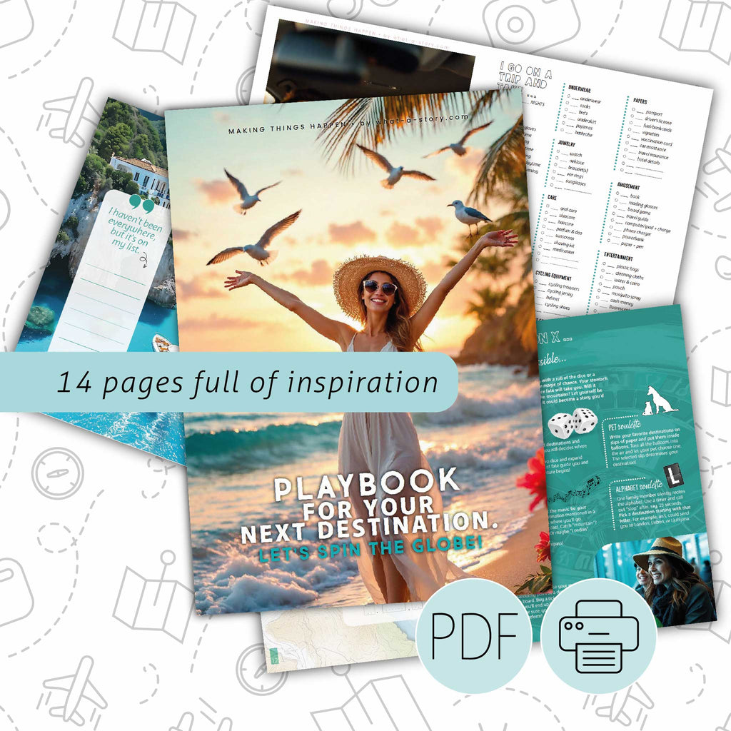 PLAYBOOK - Turn your vacation destination into a game and see where you land!