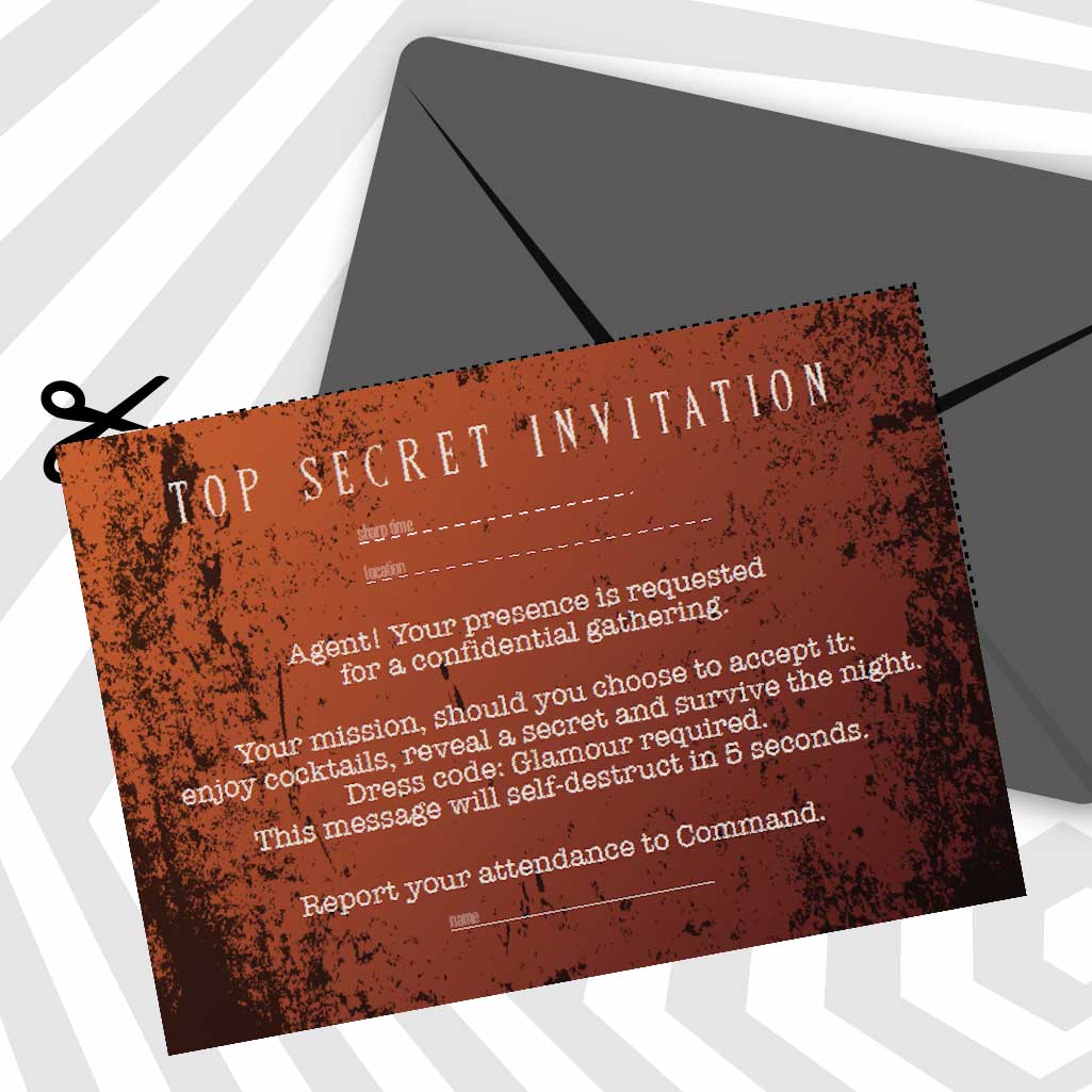 PLAYBOOK - Ready to host a Secret Spy Night?