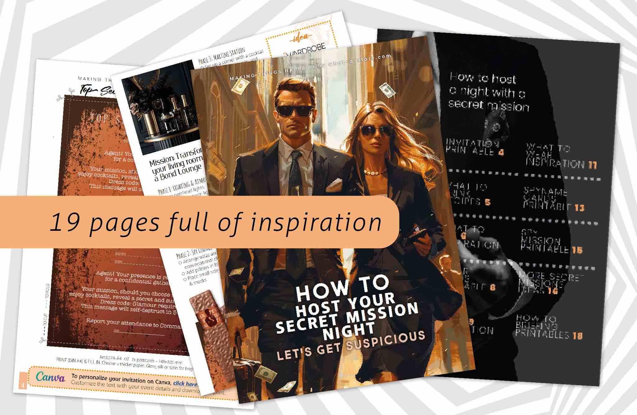 PLAYBOOK - Ready to host a Secret Spy Night?