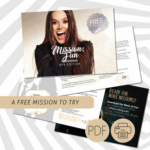 CHALLENGE / PLAYBOOK - Free Trial - Mission: Fun (Spy Edition)