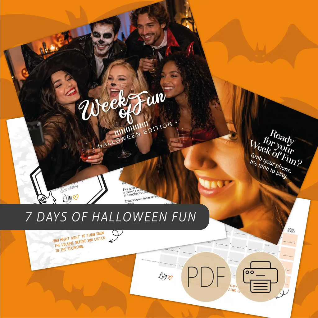 CHALLENGE / PLAYBOOK - A Week of Fun - HALLOWEEN Edition