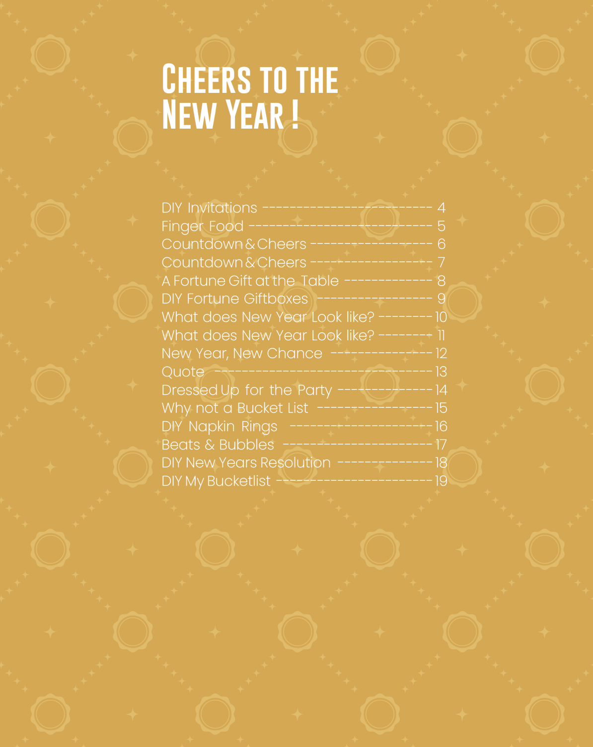 Magazine NewYear's Eve (pdf) - incl. 6 printables