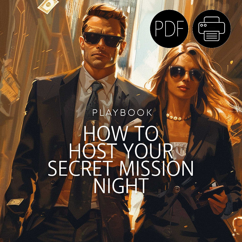 PLAYBOOK - Ready to host a Secret Spy Night?