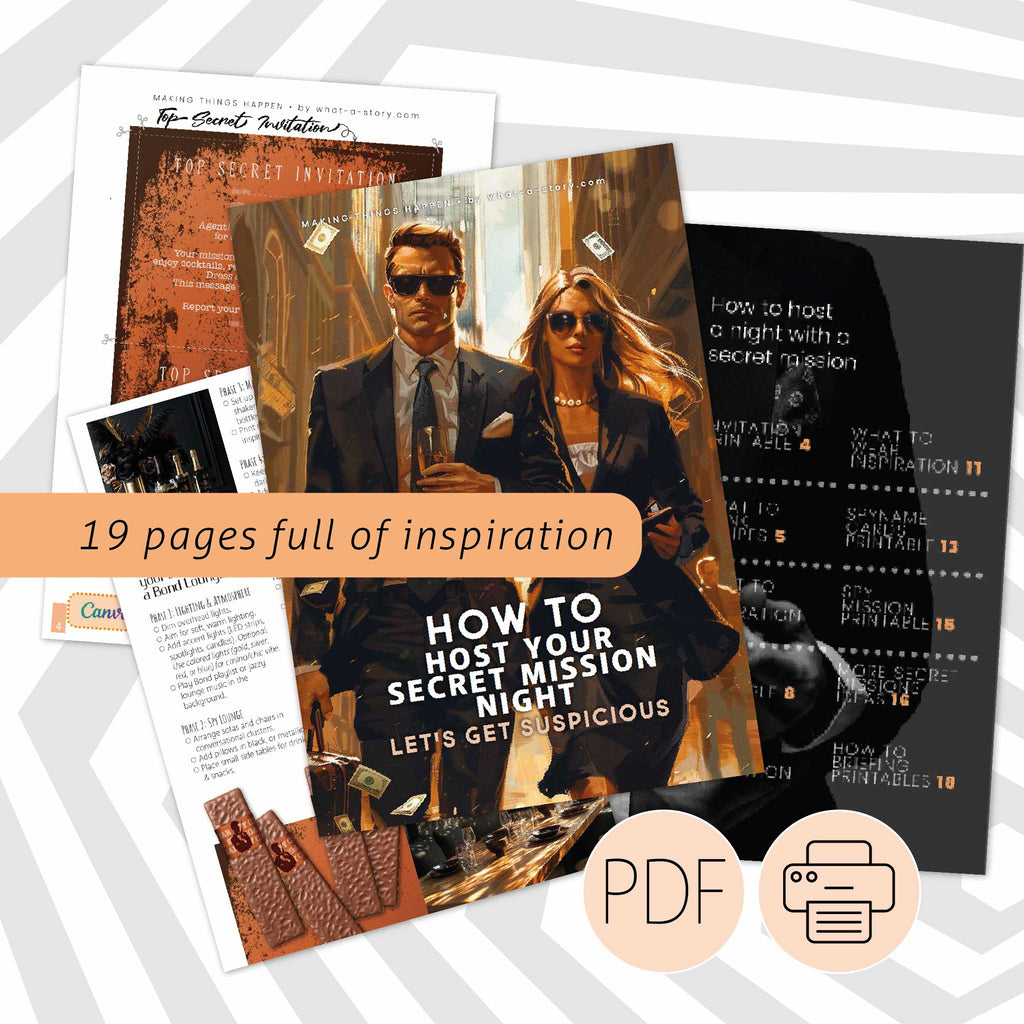 PLAYBOOK - Ready to host a Secret Spy Night?