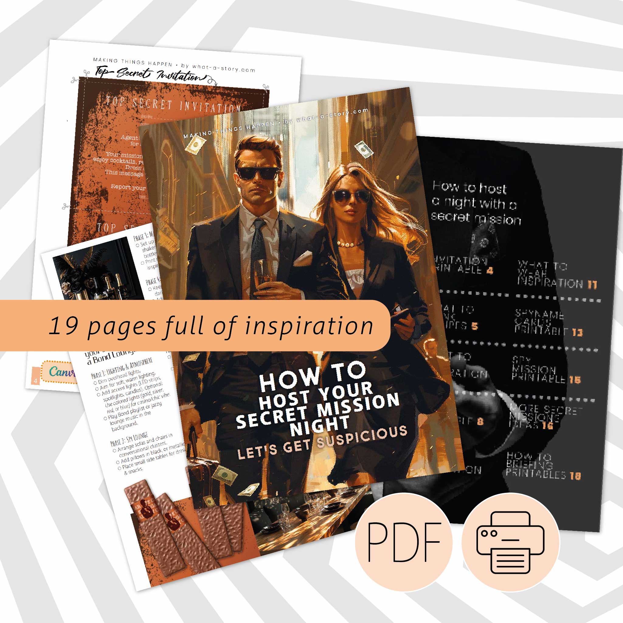 PLAYBOOK - Ready to host a Secret Spy Night?