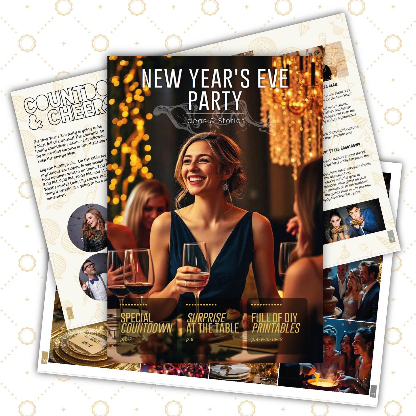 Magazine NewYear's Eve (pdf) - incl. 6 printables