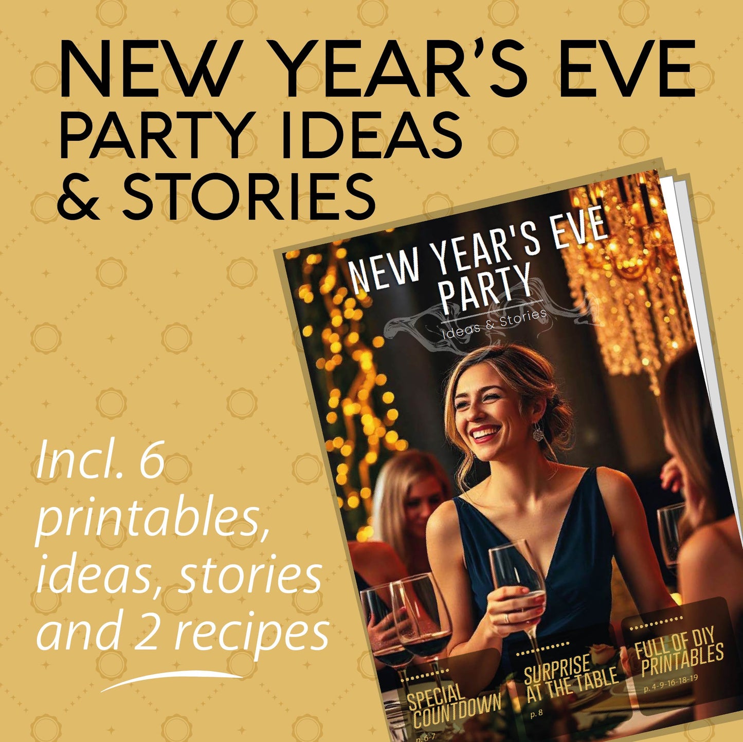 Magazine NewYear's Eve (pdf) - incl. 6 printables