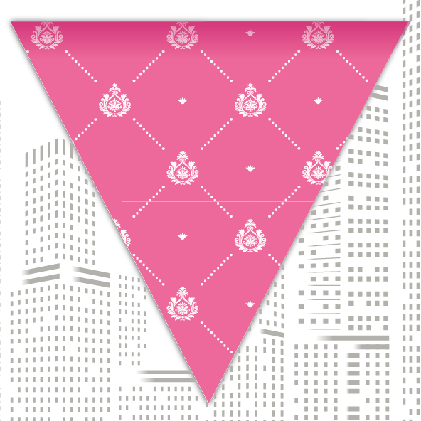 FLAGS - Pretty in Pink? Flags make it pop!