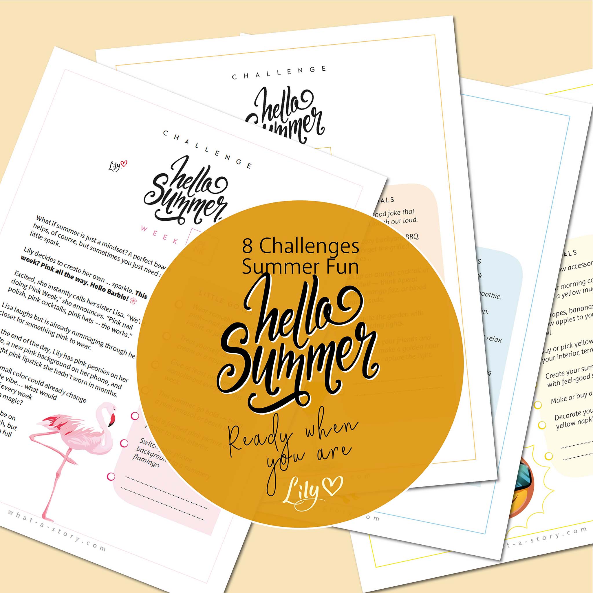 The Summer Challenge – 8 Ways to Make Your Summer Colorful!