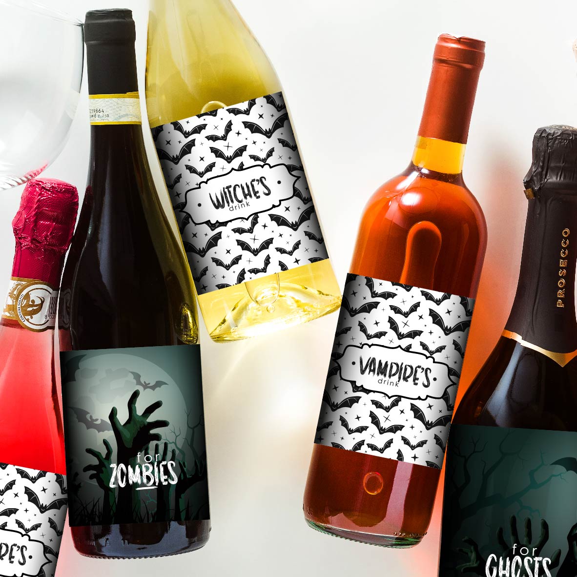 Boo! Your bottles just got spooky.