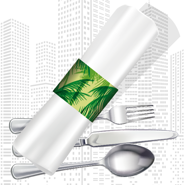 NAPKIN RINGS - Palm tree napkin rings = instant sunshine on your table!