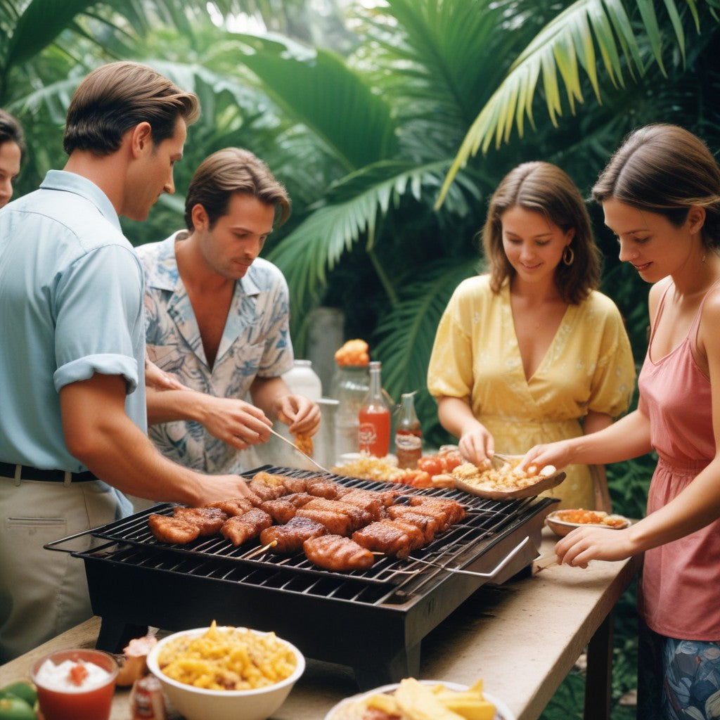 NAPKIN RINGS - Even your dinner plate deserves a little tropical vibe