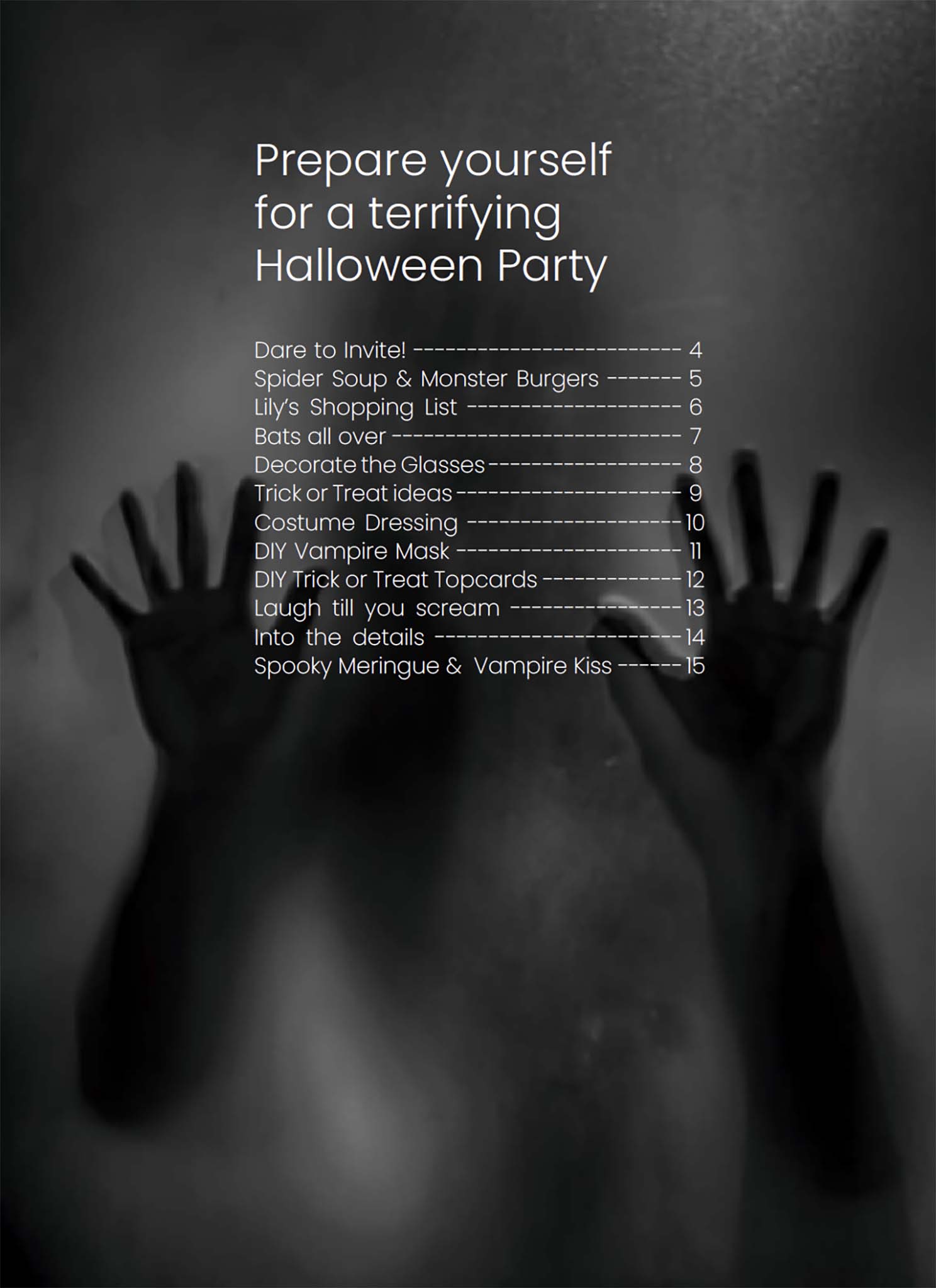 PLAYBOOK - Spooky stories and party ideas—a playbook full of Halloween fun.